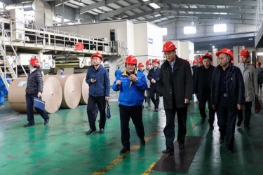 国家邮政局赵民一行莅临k1体育调研快递包装绿色治理试点工作