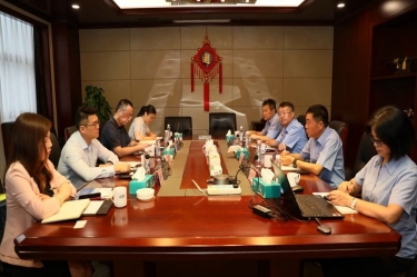 中国进出口银行浙江省分行行长彭豪一行莅临k1体育开展银企高层会谈活动