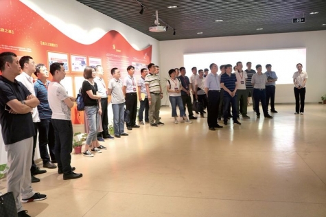 中国烟草总公司合肥设计院党组来k1体育交流党建工作